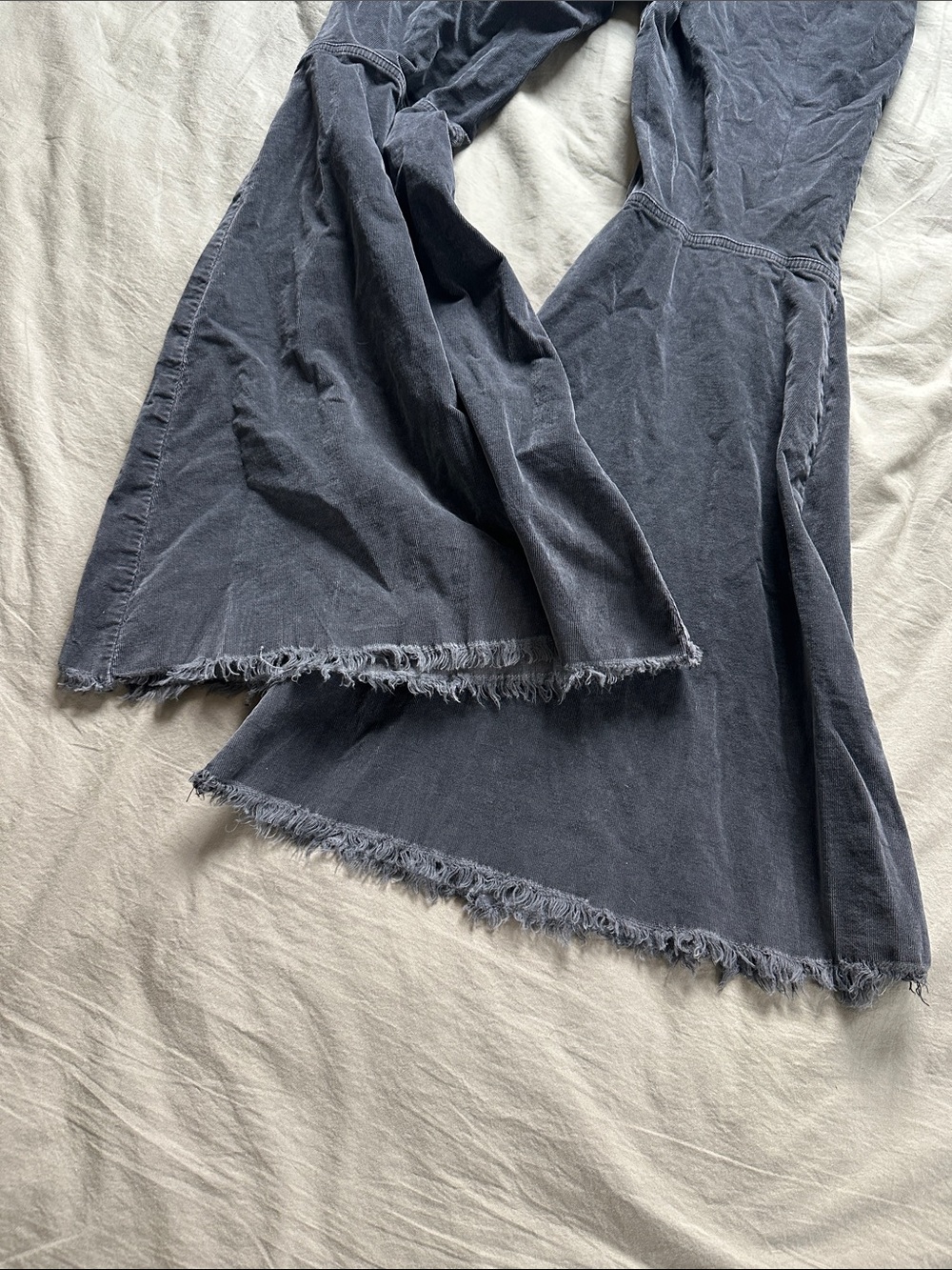 We The Free Float On Charcoal Flare Pants - Picture 10 of 11